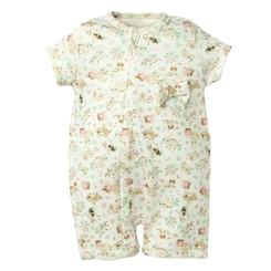 Macacão Meia Manga com Zíper - Coleção Gatinhos