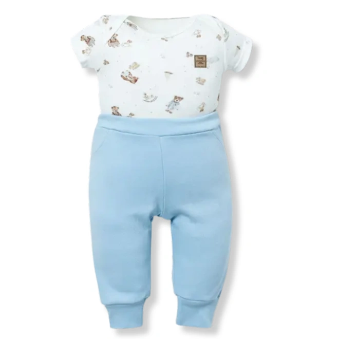 Conjunto de Body Meia Manga com Calça - Coleção Sweet Dreams