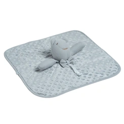 Naninha Fleece - Cabeça de Urso - Cinza Lunar