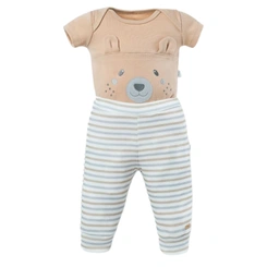 Conjunto de Body Meia Manga com Calça - Coleção Sweet Dreams