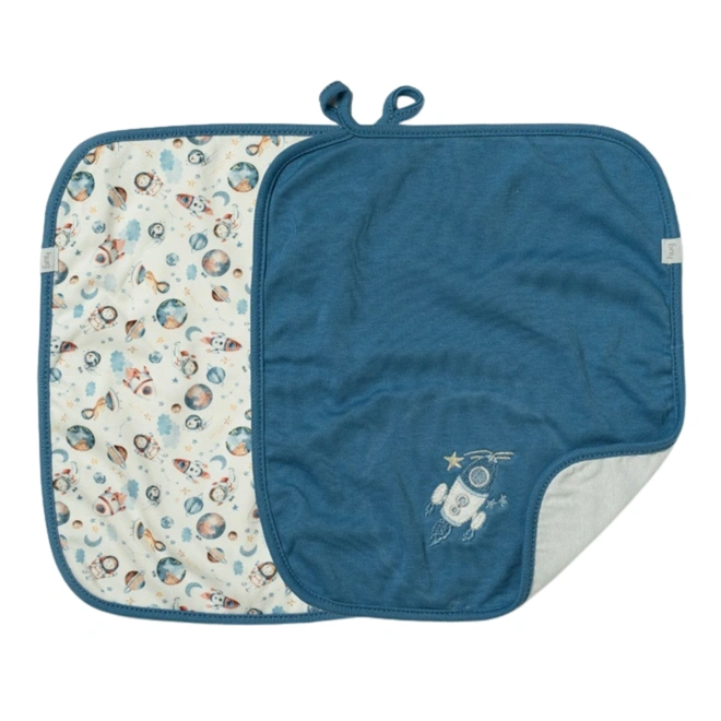 Pano de Boca - Kit com 2 Unidades - Coleção Espacial