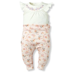 Conjunto de Body Regata com Calça Saruel - Coleção Aurora