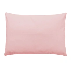 Fronha Lisa - 100% Algodão - Rosa Bebê