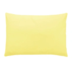 Fronha Lisa - 100% Algodão - Amarelo