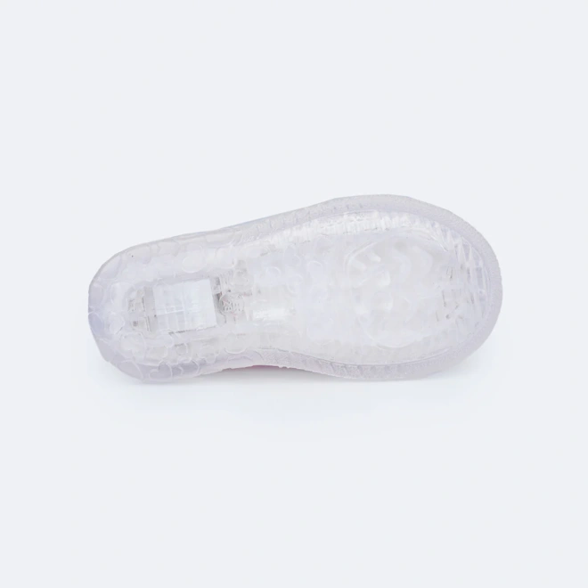 Tênis de LED Sneaker Corações Sobrepostos - Rosa