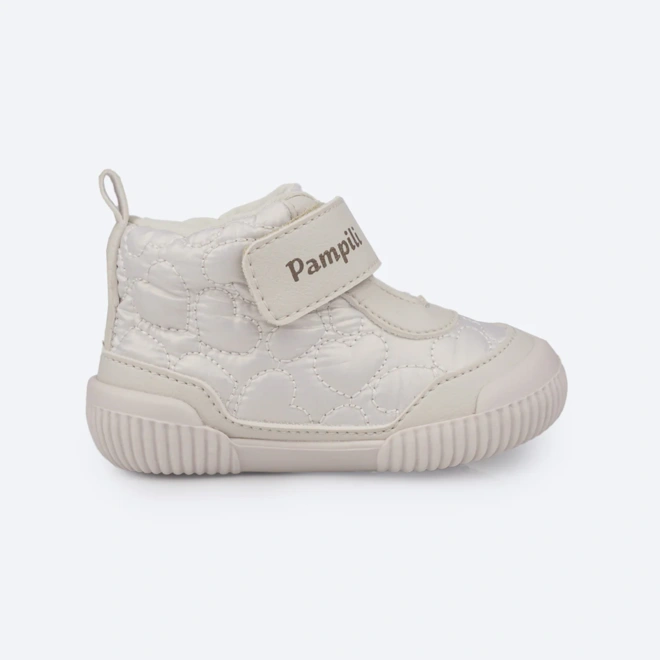 Tênis Cano Médio Yuyu Metalassê Comfy - Nude