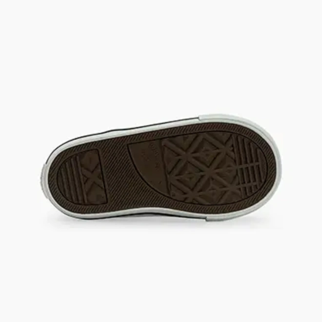 Tênis Cano Alto Chuck Taylor Disney com Ziper Lateral - Minnie - Branco com Preto e Vermelho