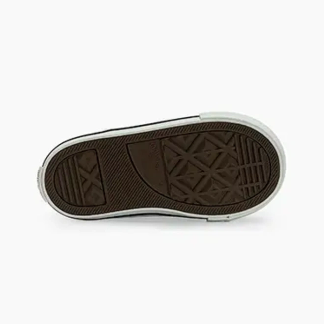 Tênis Cano Alto Chuck Taylor Disney com Ziper Lateral - Mickey - Branco com Preto