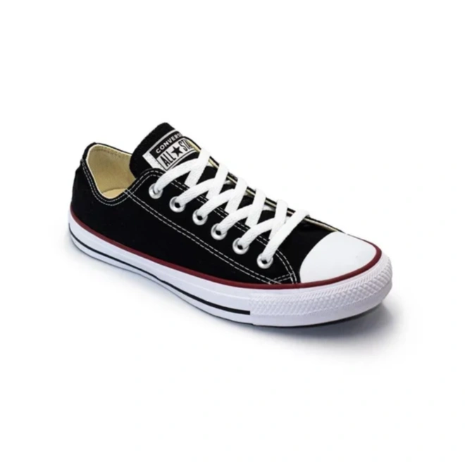 Tênis Chuck Taylor - Preto com Vermelho