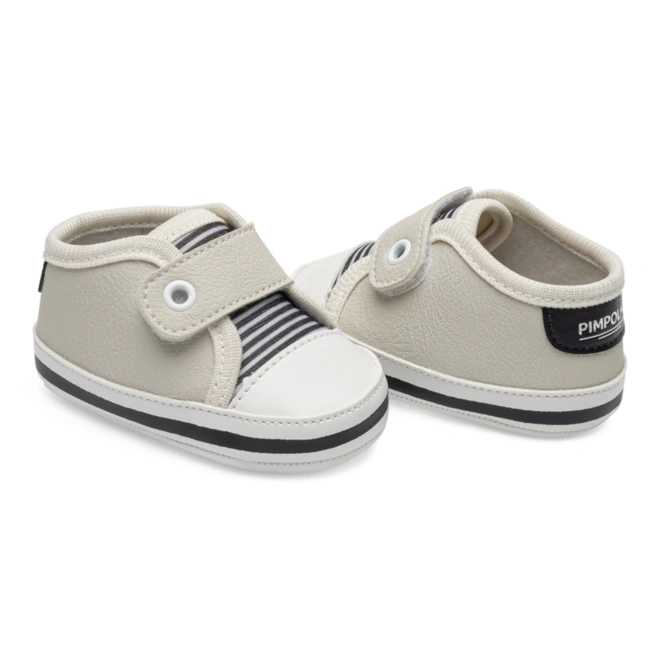 Tênis Mini Star Baby - Bege