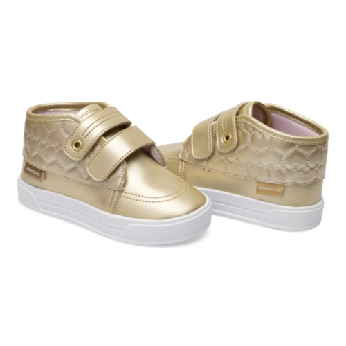Tênis Street Urban com Matelassê - Dourado