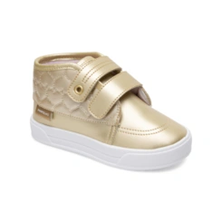 Tênis Street Urban com Matelassê - Dourado
