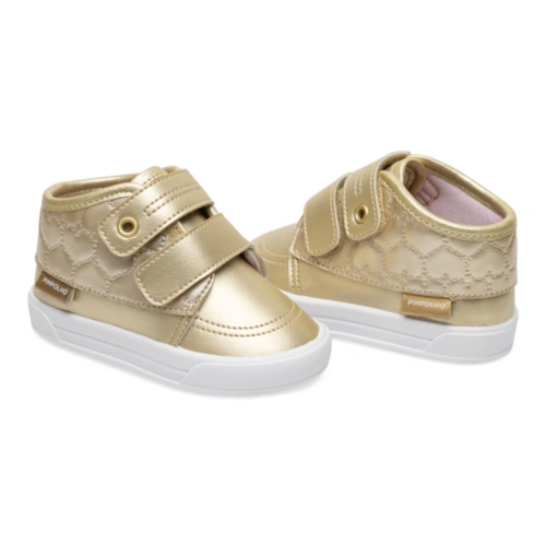 Tênis Street Urban com Matelassê - Dourado