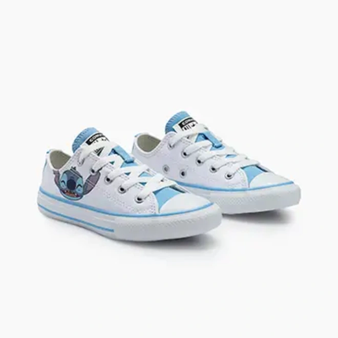 Tênis Chuck Taylor Disney - Stitch - Branco e Azul