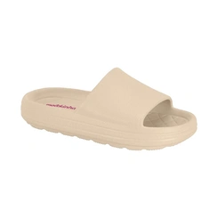 Chinelo Slide Nuvem Super Leve - Creme