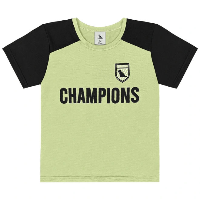 Conjunto em Malha Dry Fit com Fator de Proteção Solar - Verde Paraíso (130220)