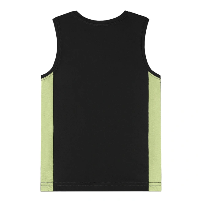 Camiseta Regata em Malha Dry Fit com Fator de Proteção UV - Preto (008910)