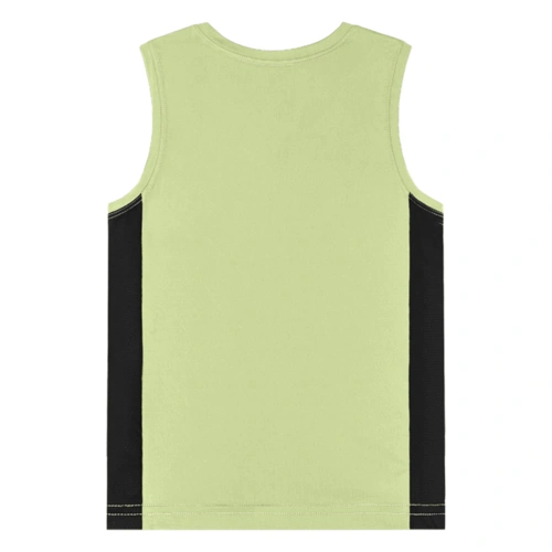 Camiseta Regata em Malha Dry Fit com Fator de Proteção UV - Verde Paraíso (130220)
