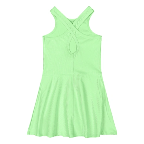 Vestido em Malha Micro Canelada - Verde Claro (120225)