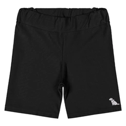 Bermuda Ciclista em Malha Micro Canelada com Fator de Proteção Solar - Preto (8910)