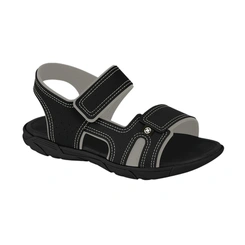 Sandália em Napa Floter Rústico Neo - Preto