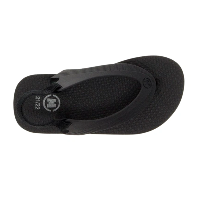 Chinelo com Elástico no Calcanhar - Preto