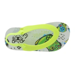 Chinelo com Elástico no Calcanhar - Amarelo Neon