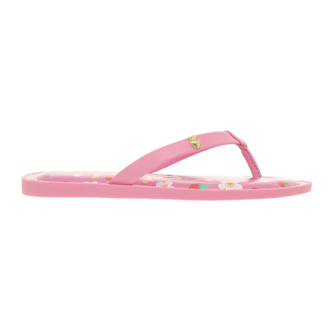 Chinelo com Camada Superior Extremamente Macia e Cheirinho de Morango - Rosa