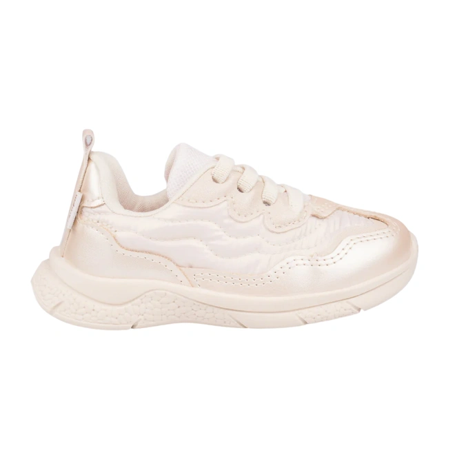 Tênis Mini Soft - Perolado Nude