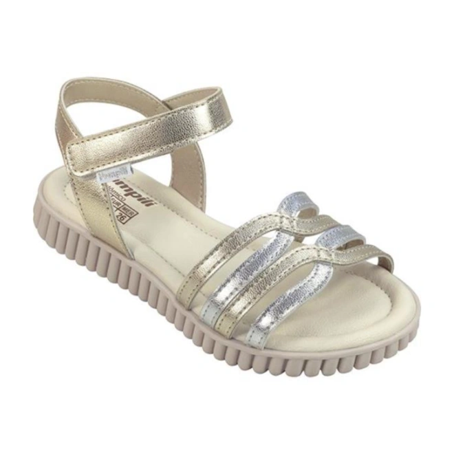 Sandália Papete Candy - Dourada
