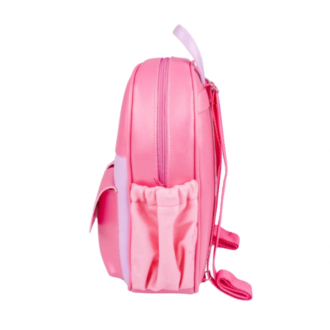 Mochila Infantil Funcional com Bolsos - Rosa