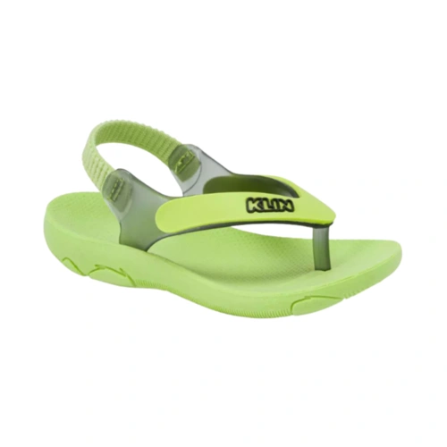 Chinelo para Bebê Anatômico Acqua Print - Verde/Preto