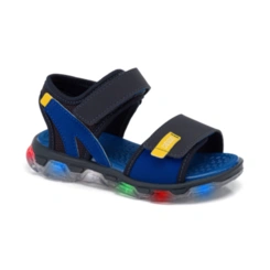 Sandália Papete Anatômica com LED Light - Marinho