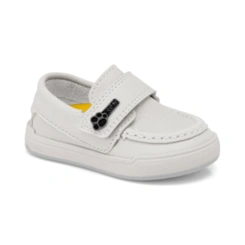 Sapato Estilo Mocassim Flyer Baby - Branco