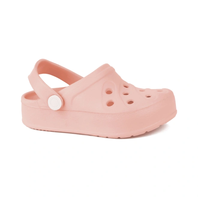 Sandália Estilo Crocs Mini - Nude