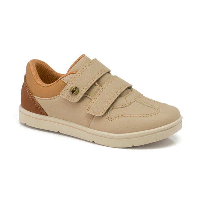 Sapato Infantil Flyer Mini - Palha/Capuccino