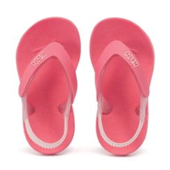 Chinelo Infantil Anatômico  Acqua Print com Elástico - Pink/Rosa