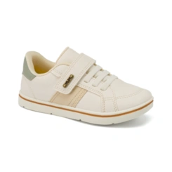 Sapato Infantil Flyer Mini - Off White/Verde