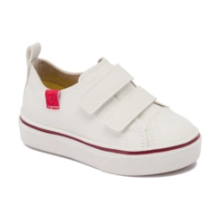 Tênis Infantil Casual Freestyle Baby - Branco/Vermelho