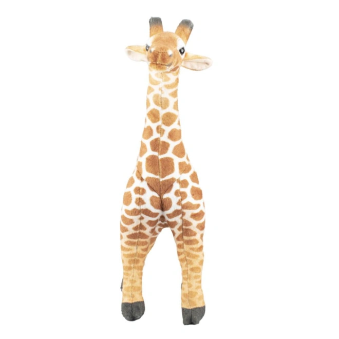 Girafa de Pelúcia em Pé - 52 cm