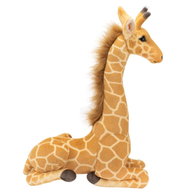Girafa de Pelúcia Deitada - 55 cm