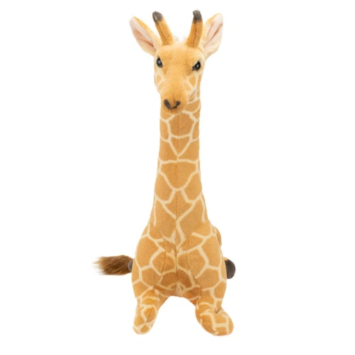 Girafa de Pelúcia Deitada - 55 cm