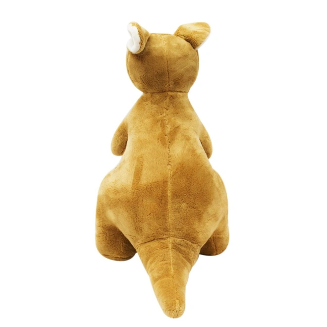 Canguru de Pelúcia com Filhote - 48 cm