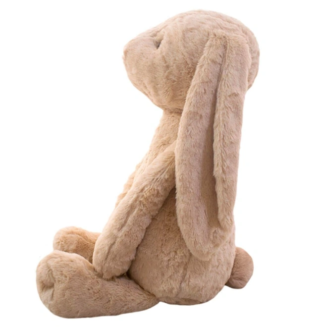 Coelho Orelhudo de Pelúcia - Marrom - 25 cm