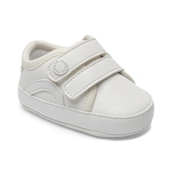 Tênis para Batizado com Tiras Aderentes - Branco