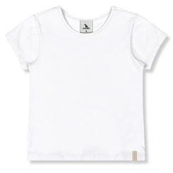 Blusa Manga Curta em Cotton - Branco