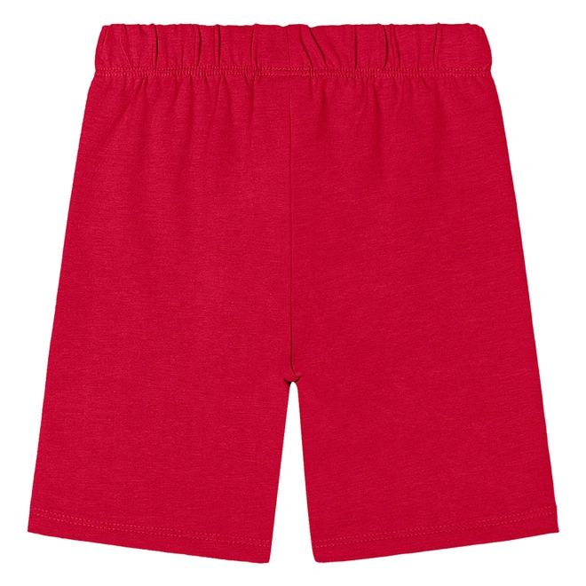 Bermuda Ciclista em Cotton - Vermelho