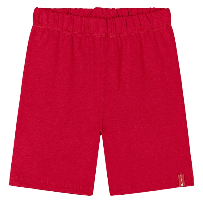 Bermuda Ciclista em Cotton - Vermelho