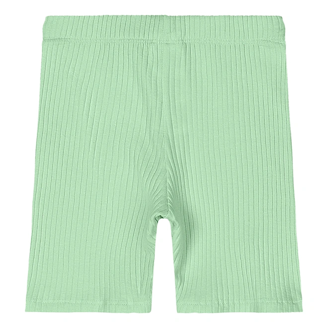 Bermuda Ciclista em Ribana Micro Canelada - Verde