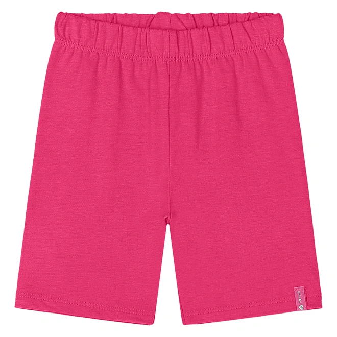 Bermuda Ciclista em Cotton - Framboesa